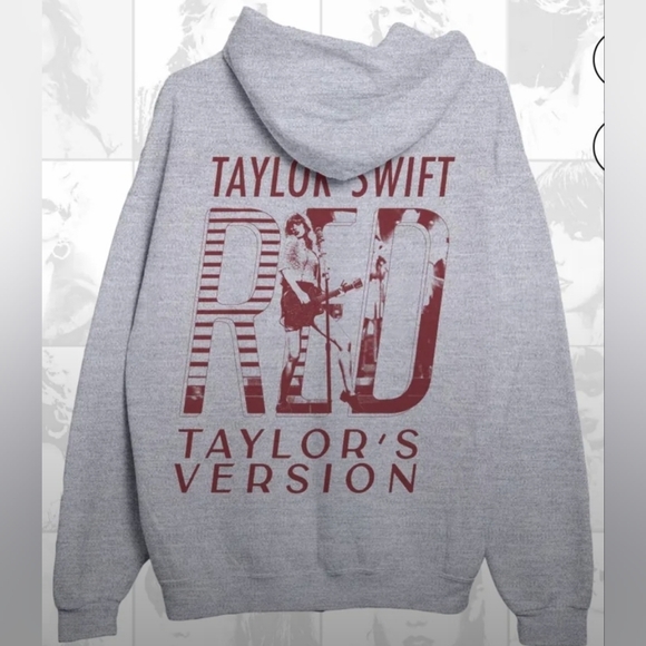 Taylor Swift "Loving Him Was Red" Hoodie From the Red (Taylor's Version) Large - Picture 1 of 8